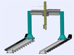 Floor 5 axis CNC