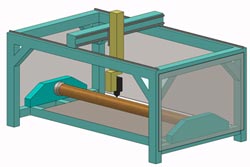 6-akselinen CNC kaappi